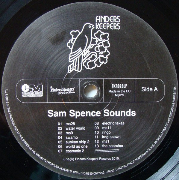 Sam Spence - Sounds | Finders Keepers Records (FKR028LP) - 3 Sam Spence - Sounds | Finders Keepers Records (FKR028LP) - 3
