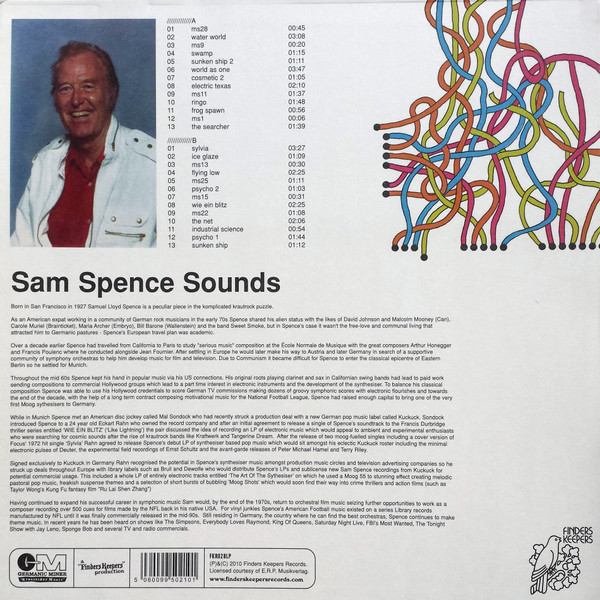 Sam Spence - Sounds | Finders Keepers Records (FKR028LP) - 2 Sam Spence - Sounds | Finders Keepers Records (FKR028LP) - 2