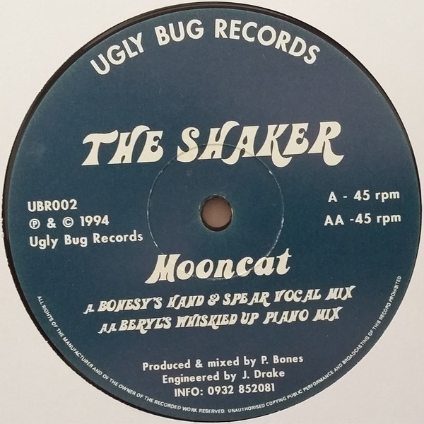 The Shaker - Mooncat | Ugly Bug Records (UBR002)