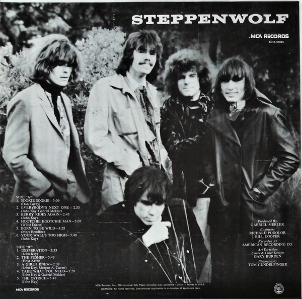 Steppenwolf - Steppenwolf | MCA Records (MCA-37045) - 2 Steppenwolf - Steppenwolf | MCA Records (MCA-37045) - 2
