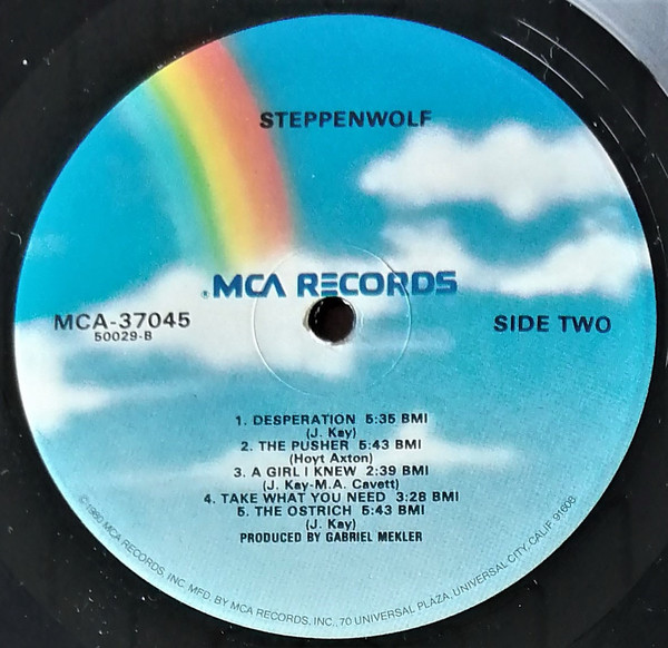 Steppenwolf - Steppenwolf | MCA Records (MCA-37045) - 4 Steppenwolf - Steppenwolf | MCA Records (MCA-37045) - 4