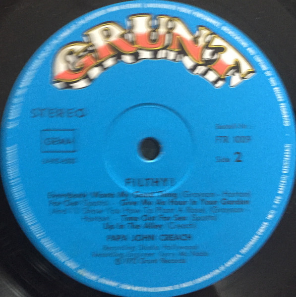 Papa John Creach - Filthy! | Grunt (FTR 1009) - 4