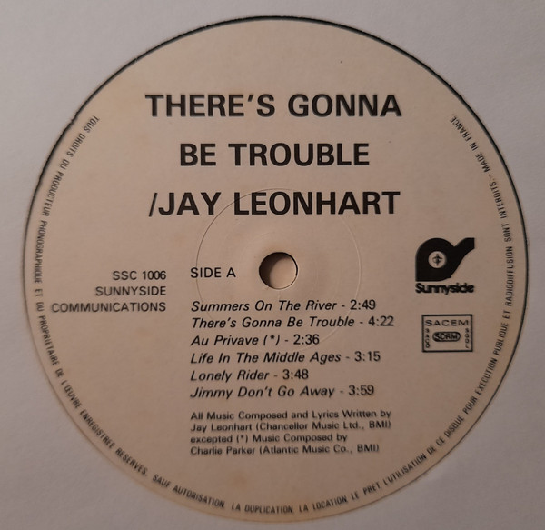 Jay Leonhart With Joe Beck - There's Gonna Be Trouble... | Sunnyside (SSC-1006) - 3