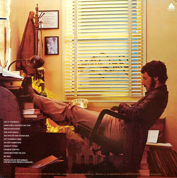 Ben Sidran - The Doctor Is In | Arista (AL 4131) - main Ben Sidran - The Doctor Is In | Arista (AL 4131) - main