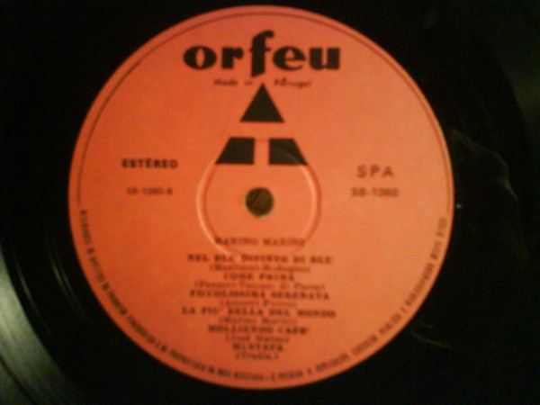 Marino Marini Ed Il Suo Quartetto - Marino Marini E O Seu Quarteto | Orfeu (SB 1060) - 3