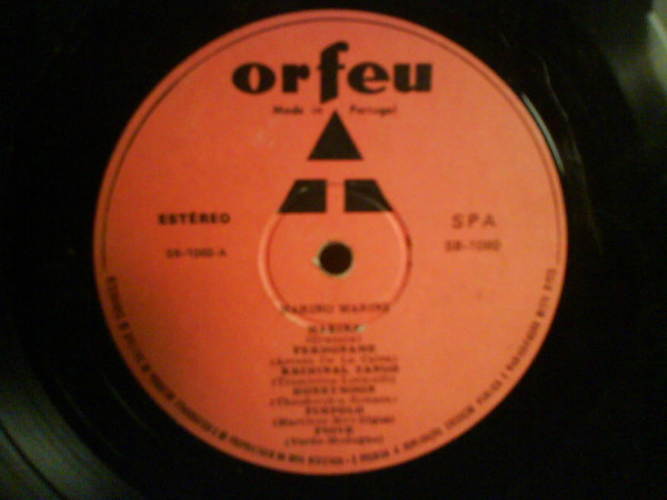 Marino Marini Ed Il Suo Quartetto - Marino Marini E O Seu Quarteto | Orfeu (SB 1060) - 2