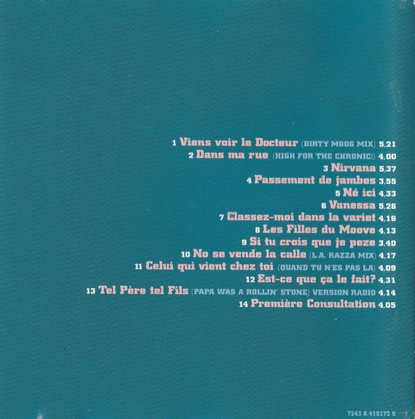 Doc Gynéco - Première Consultation | Virgin (7243 8 415172 0) - 4