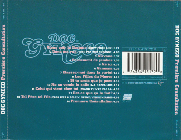 Doc Gynéco - Première Consultation | Virgin (7243 8 415172 0) - 2