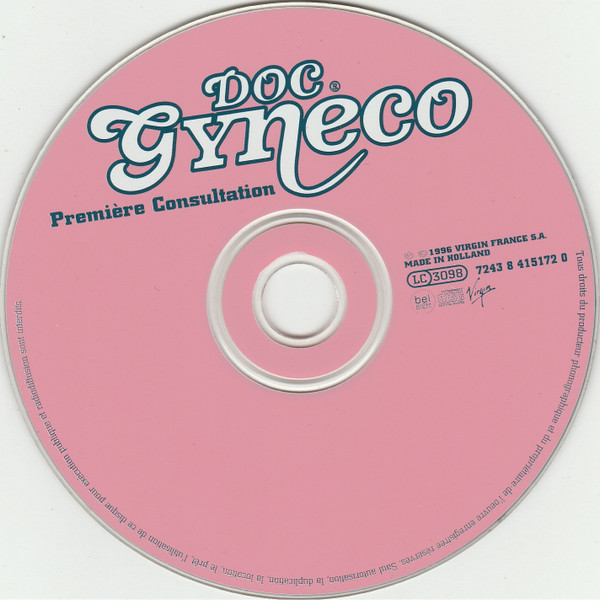 Doc Gynéco - Première Consultation | Virgin (7243 8 415172 0) - 3
