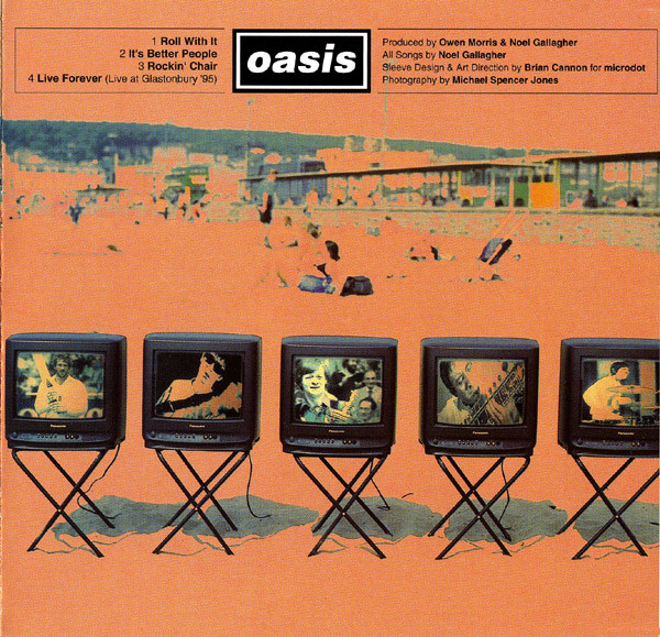 Oasis - Roll With It | Helter Skelter (HES 662335 2) - 4