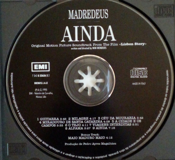 Madredeus - Ainda | EMI (7 243 8 32636 2 2) - 3