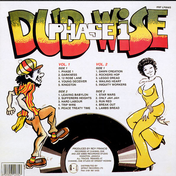 Roy Francis - Phase 1 Dub Wise Vol. 1&2 | Phase One Records (PRF LP 004/5) - 2 Roy Francis - Phase 1 Dub Wise Vol. 1&2 | Phase One Records (PRF LP 004/5) - 2