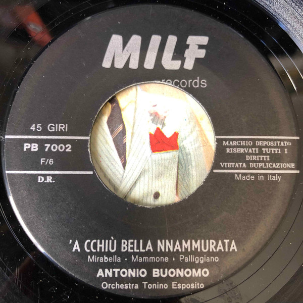 Antonio Buonomo - 'O Masto | Milf Records (PB 7002) - 2