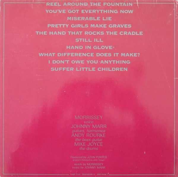 The Smiths - The Smiths | Rough Trade (RTD 25) - 2 The Smiths - The Smiths | Rough Trade (RTD 25) - 2