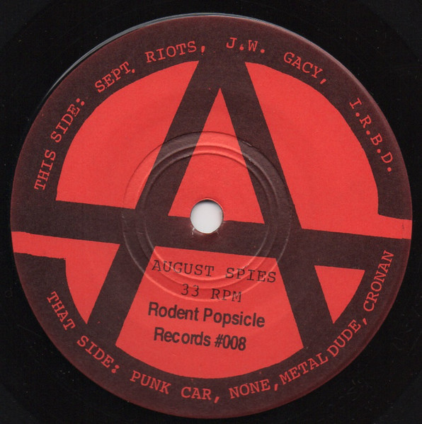 August Spies - Food Chain In Your Living Room | Rodent Popsicle Records (008) - 3
