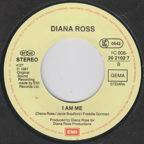 Diana Ross - Shockwaves | EMI (1C 006-20 2102 7) - 4