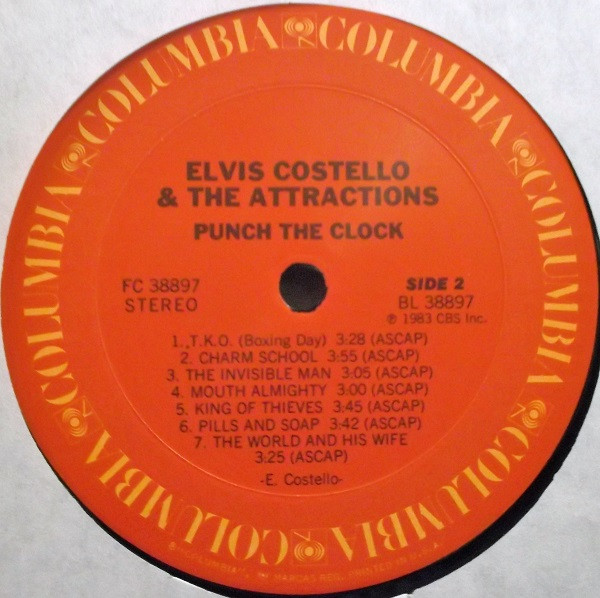 Elvis Costello & The Attractions - Punch The Clock | Columbia (FC 38897) - 4