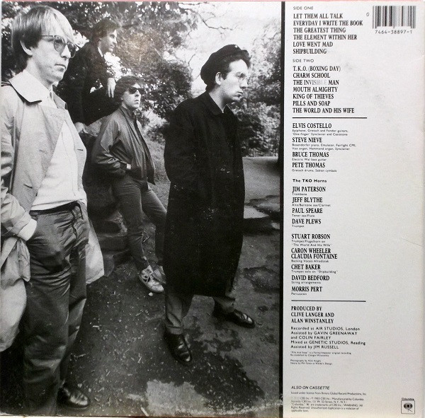 Elvis Costello & The Attractions - Punch The Clock | Columbia (FC 38897) - 2