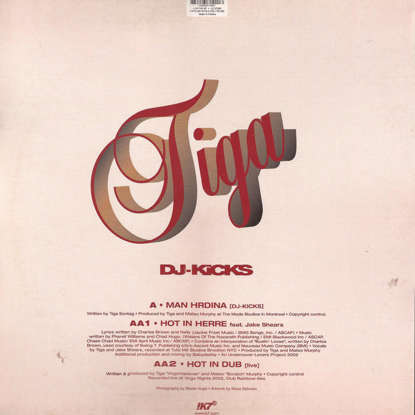 Tiga - DJ-Kicks - Man Hrdina ● Hot In Herre | !K7 Records (!K7142 EP) - 2 Tiga - DJ-Kicks - Man Hrdina ● Hot In Herre | !K7 Records (!K7142 EP) - 2
