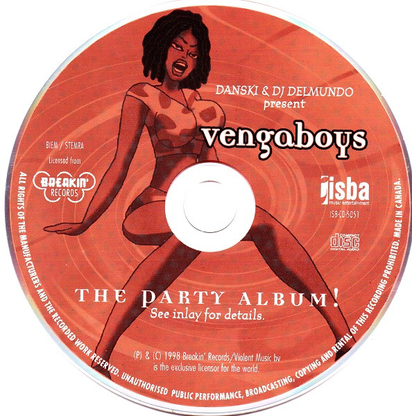 Vengaboys - The Party Album! | ISBA Music Entertainment Inc. (ISB-CD-5051) - 3