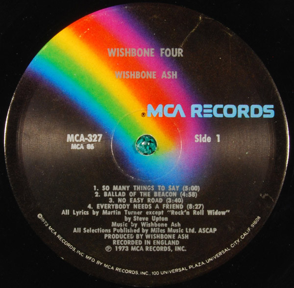 Wishbone Ash - Wishbone Four | MCA Records (MCA-2348) - 3 Wishbone Ash - Wishbone Four | MCA Records (MCA-2348) - 3
