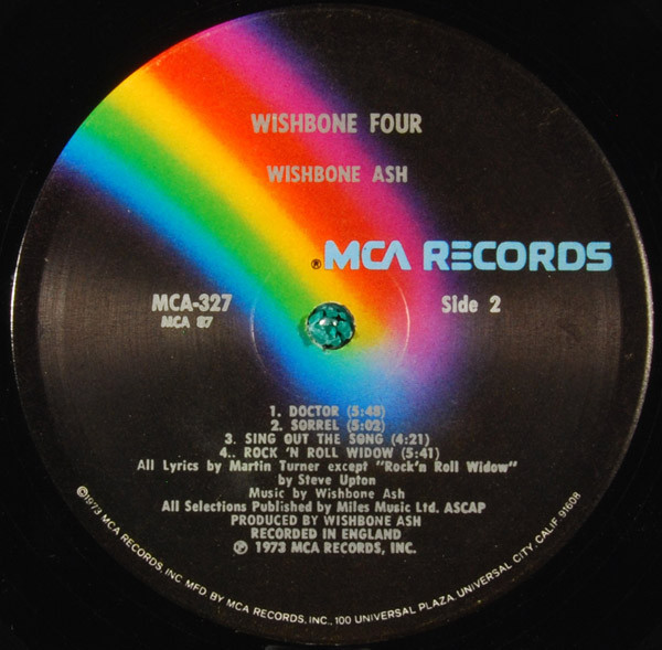 Wishbone Ash - Wishbone Four | MCA Records (MCA-2348) - 4 Wishbone Ash - Wishbone Four | MCA Records (MCA-2348) - 4