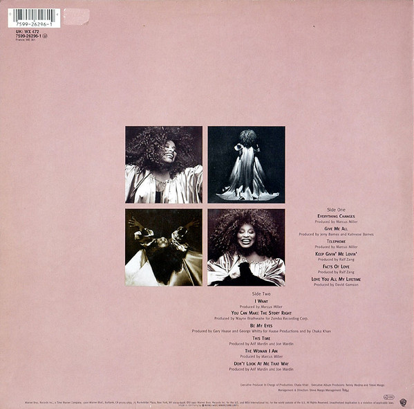 Chaka Khan - The Woman I Am | Warner Bros. Records (7599-26296-1) - 2 Chaka Khan - The Woman I Am | Warner Bros. Records (7599-26296-1) - 2