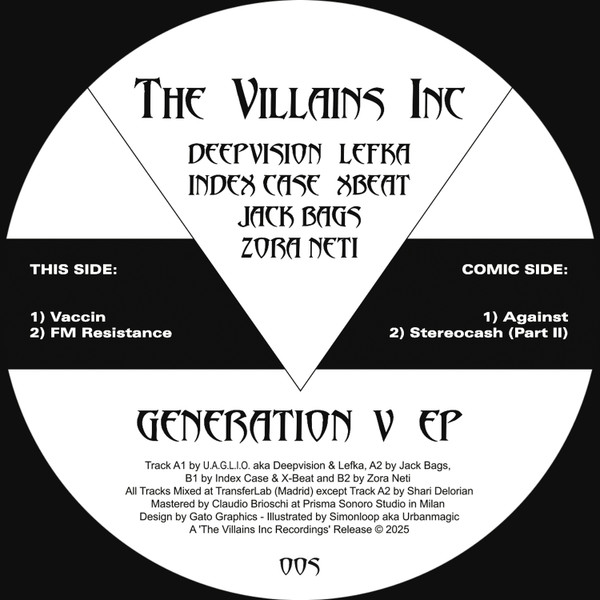 Various - Generation V EP | The Villains Inc (ATVS 005) - 2