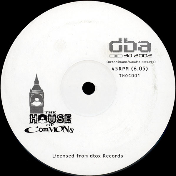 dba - 3d 2002 | The House Of Commons (THOC001) - main