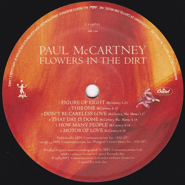 Paul McCartney - Flowers In The Dirt | Capitol Records (C1-91653) - 4