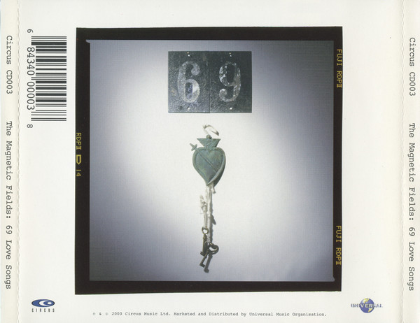The Magnetic Fields - 69 Love Songs | Circus Records (CIRCUS CD003) - 3