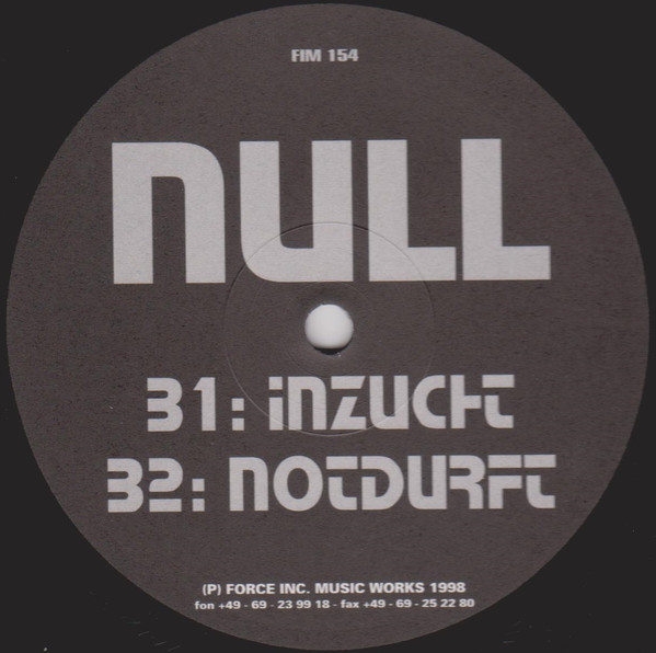 Null - Notzucht | Force Inc. Music Works (FIM 154) - 2 Null - Notzucht | Force Inc. Music Works (FIM 154) - 2