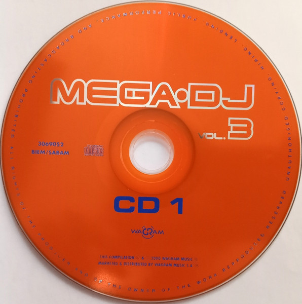 Various - Mega DJ Vol. 3 | Wagram Music (3069052) - 3
