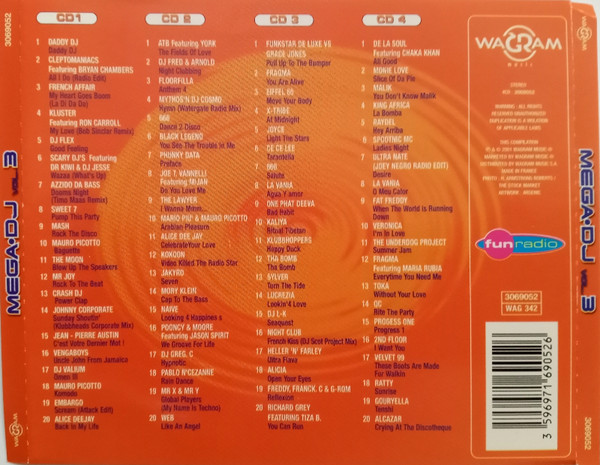 Various - Mega DJ Vol. 3 | Wagram Music (3069052) - 2