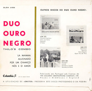 Duo Ouro Negro - La Mamma | Columbia (SLEM 2189) - main