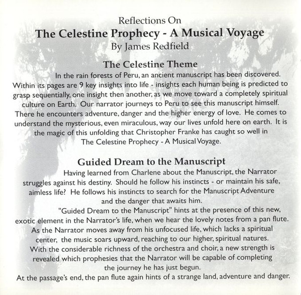 Christopher Franke - The Celestine Prophecy (A Musical Voyage) | Priority Records (P2 50571) - 4