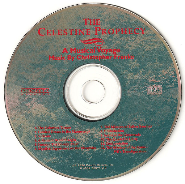 Christopher Franke - The Celestine Prophecy (A Musical Voyage) | Priority Records (P2 50571) - 3