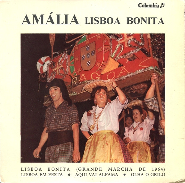 Amália Rodrigues - Lisboa Bonita | Columbia (SLEM 2175)