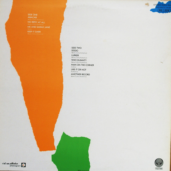 Genesis - Abacab | Vertigo (6302 162) - 2