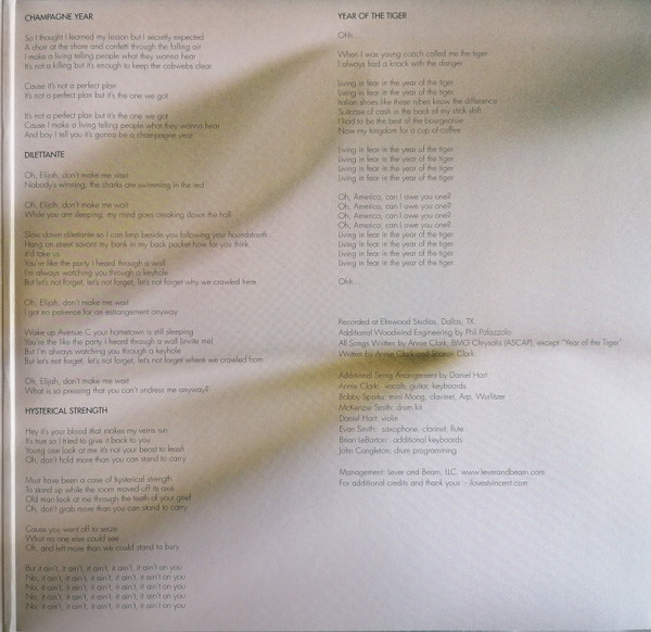 St. Vincent - Strange Mercy | 4AD (CAD 3123) - 2 St. Vincent - Strange Mercy | 4AD (CAD 3123) - 2