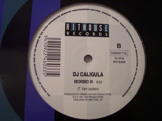 DJ Caligula / Origin - Piano Junkie / Morbid III | Hithouse Records (HIT 6.033) - 2