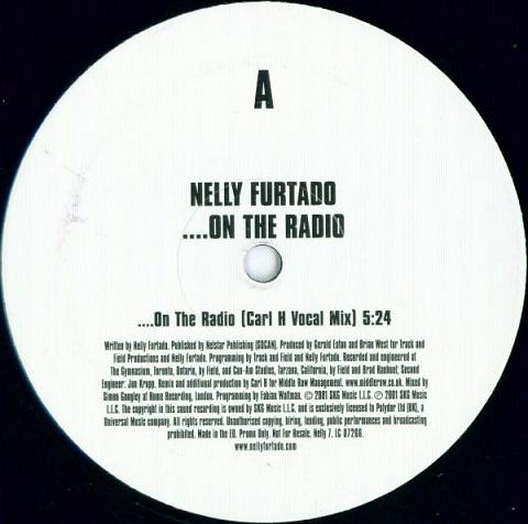 Nelly Furtado Vs Middlerow - ....On The Radio | SKG Music (NELLY 7) - main Nelly Furtado Vs Middlerow - ....On The Radio | SKG Music (NELLY 7) - main