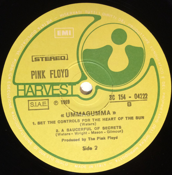 Pink Floyd - Ummagumma | Harvest (3 C154-04222/23) - 3 Pink Floyd - Ummagumma | Harvest (3 C154-04222/23) - 3