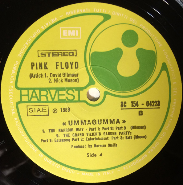 Pink Floyd - Ummagumma | Harvest (3 C154-04222/23) - 4 Pink Floyd - Ummagumma | Harvest (3 C154-04222/23) - 4