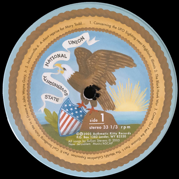 Sufjan Stevens - Illinois | Asthmatic Kitty Records (AKR 014) - 2