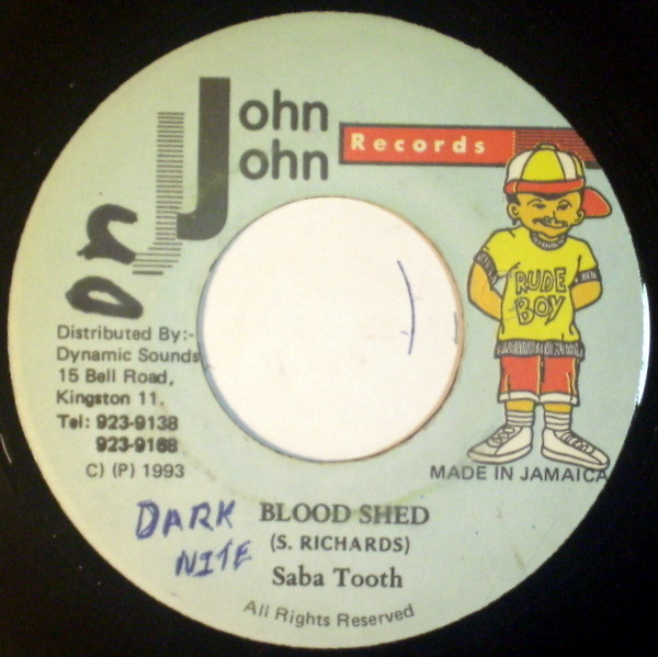 Saba Tooth - Blood Shed | John John Records (none)