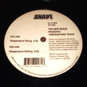 The New Nexus - Temperature Traxx | Snapt Records (SPT-4003) - main The New Nexus - Temperature Traxx | Snapt Records (SPT-4003) - main