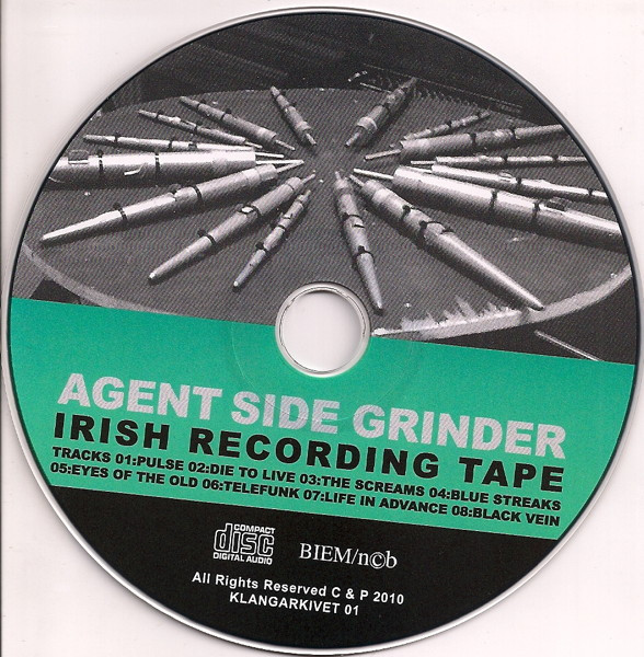 Agent Side Grinder - Irish Recording Tape | Klangarkivet (KLA01) - 3