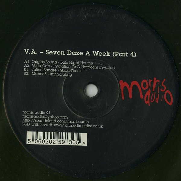 Various - Seven Daze A Week (Part 4) | Morris / Audio (morris audio 91) - main