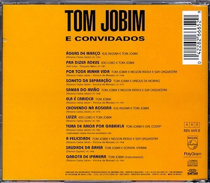 Antonio Carlos Jobim - Tom Jobim E Convidados | Philips (826665-2) - 2